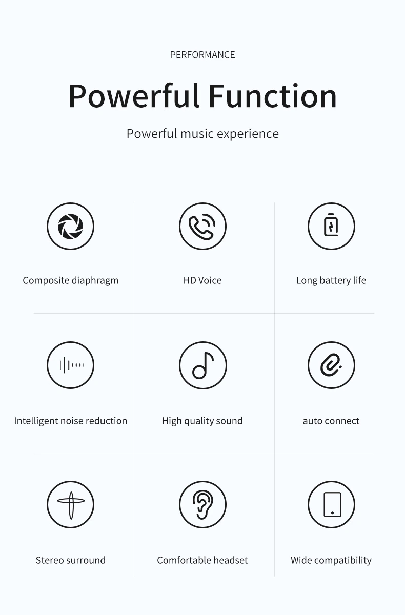 Écouteurs sans fil pro+ bluetooth
