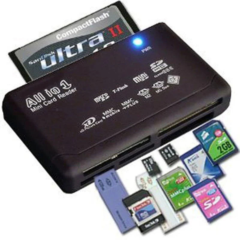 Lecteur de cartes tout en 1