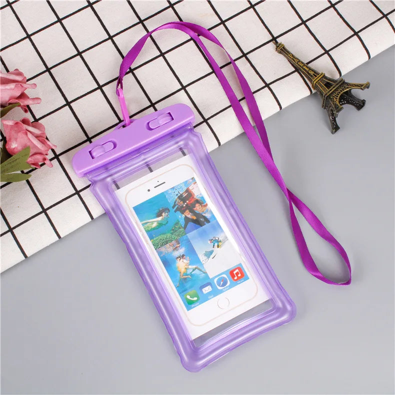 2x Pochette étanche pour téléphone portable