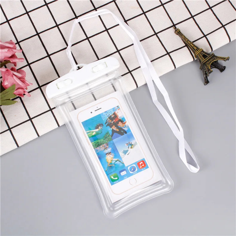 2x Pochette étanche pour téléphone portable