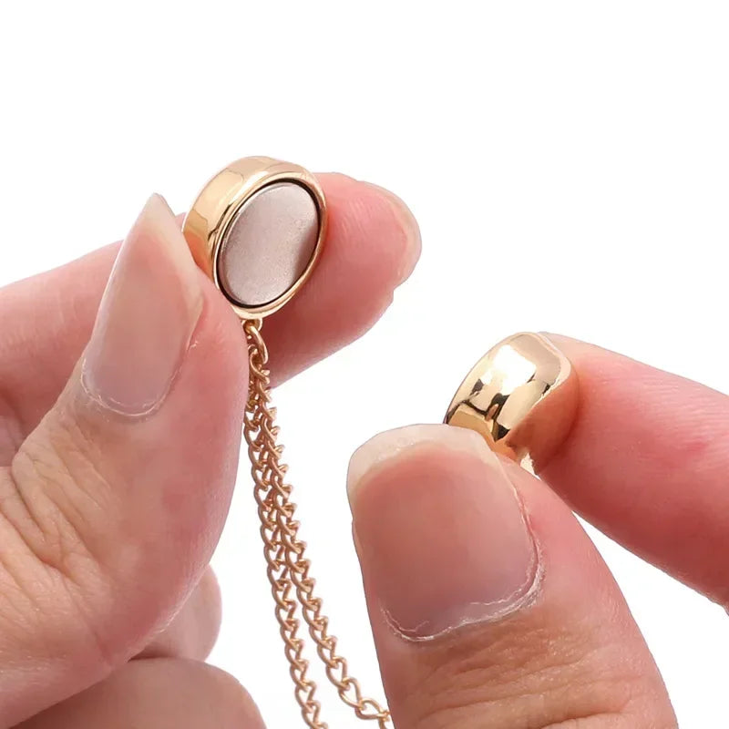 12x Chaîne Magnétique pour Vêtements et Ourlets