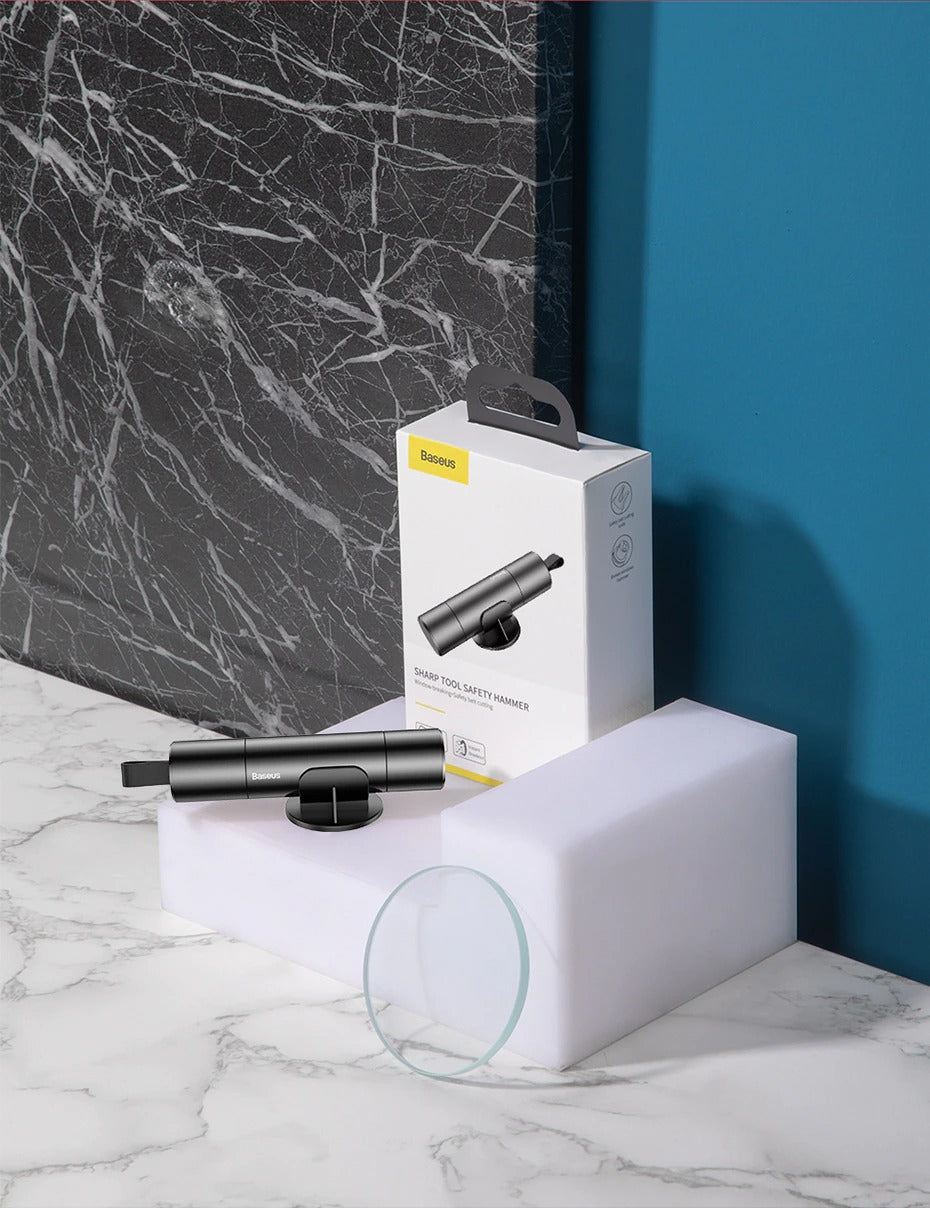 2 en 1 Brise Vitre + Coupe ceinture