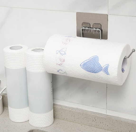 2x Crochet Porte Essuie-Tout