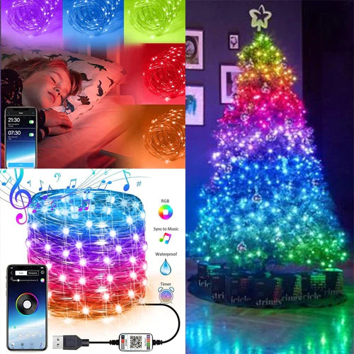 Guirlande Lumineuse de Noël Connectée