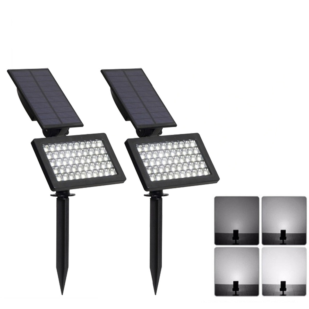 2 en 1 Piquet / Applique Solaire
