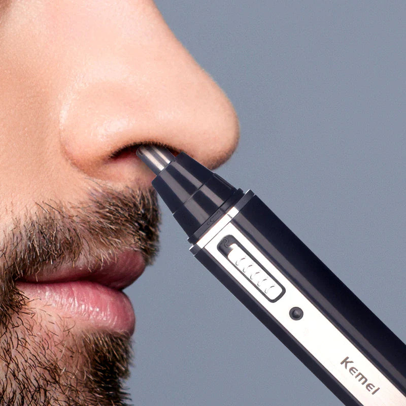 Tondeuse 4 en 1 pour barbe, oreilles, nez et cheveux