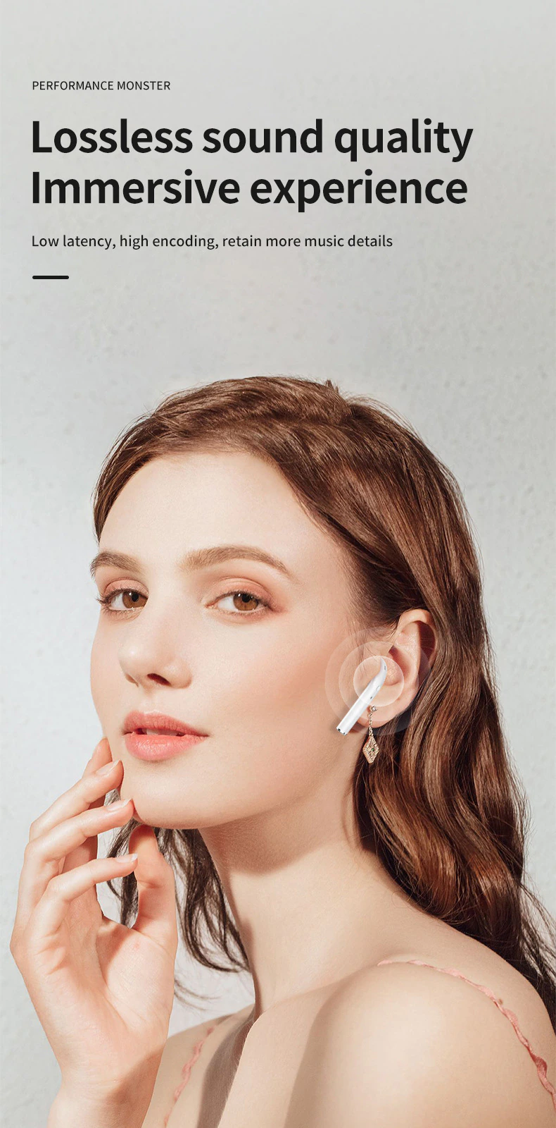 Écouteurs sans fil pro+ bluetooth