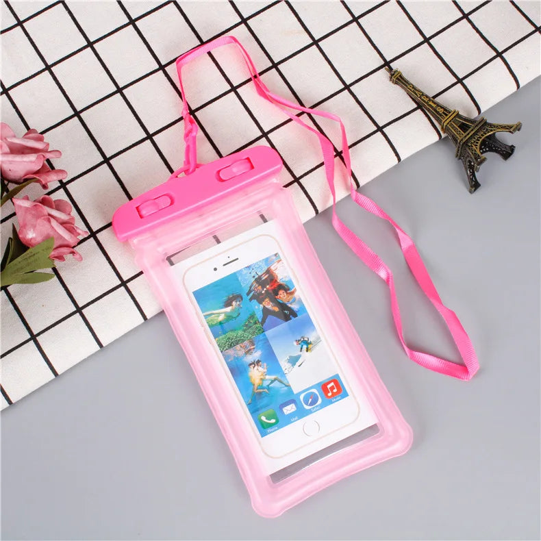 2x Pochette étanche pour téléphone portable