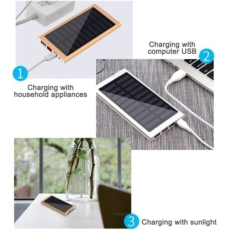 Batterie externe solaire