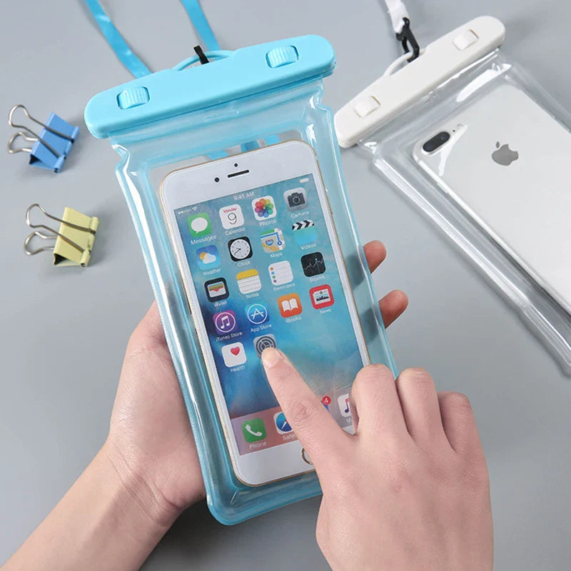2x Pochette étanche pour téléphone portable