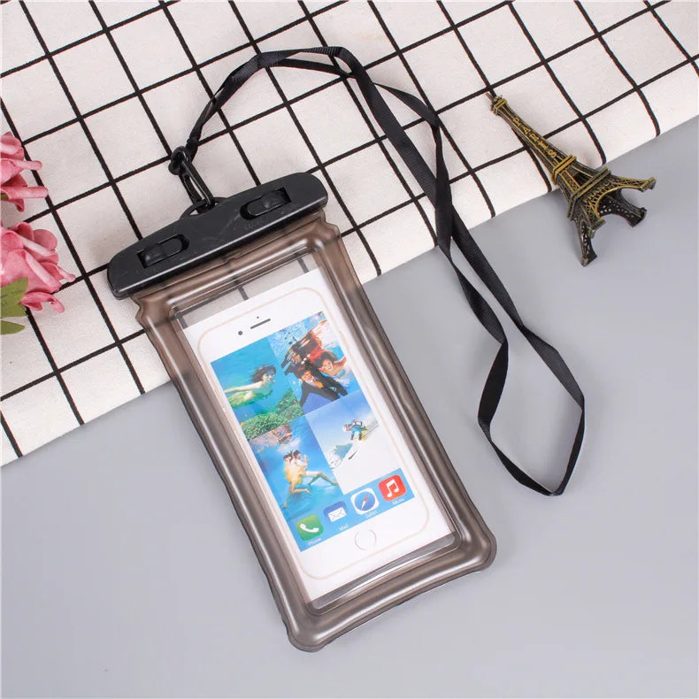 2x Pochette étanche pour téléphone portable